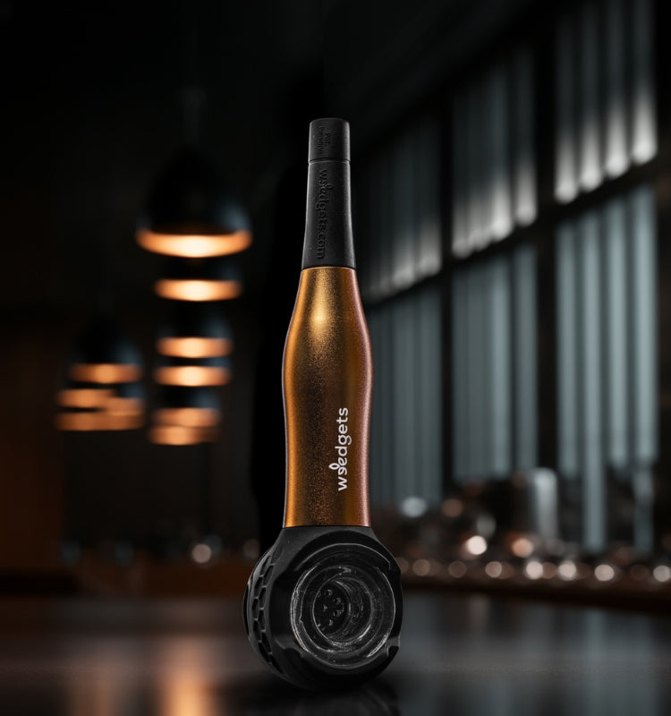 gold Maze-X Pipe with interior office view