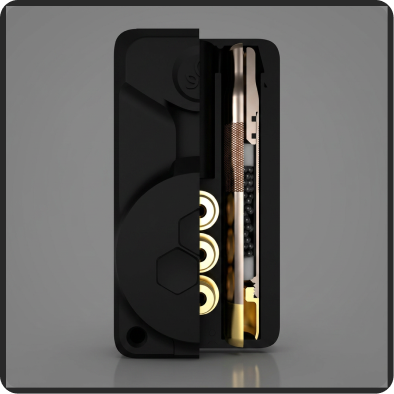 X7 - Smoke Filtering Smell Proof One-Hitter Pipe