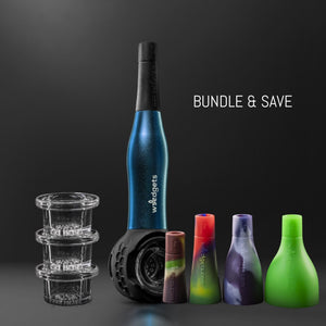 das Maze-X-Bundle mit blauem Maze-X-Rohr