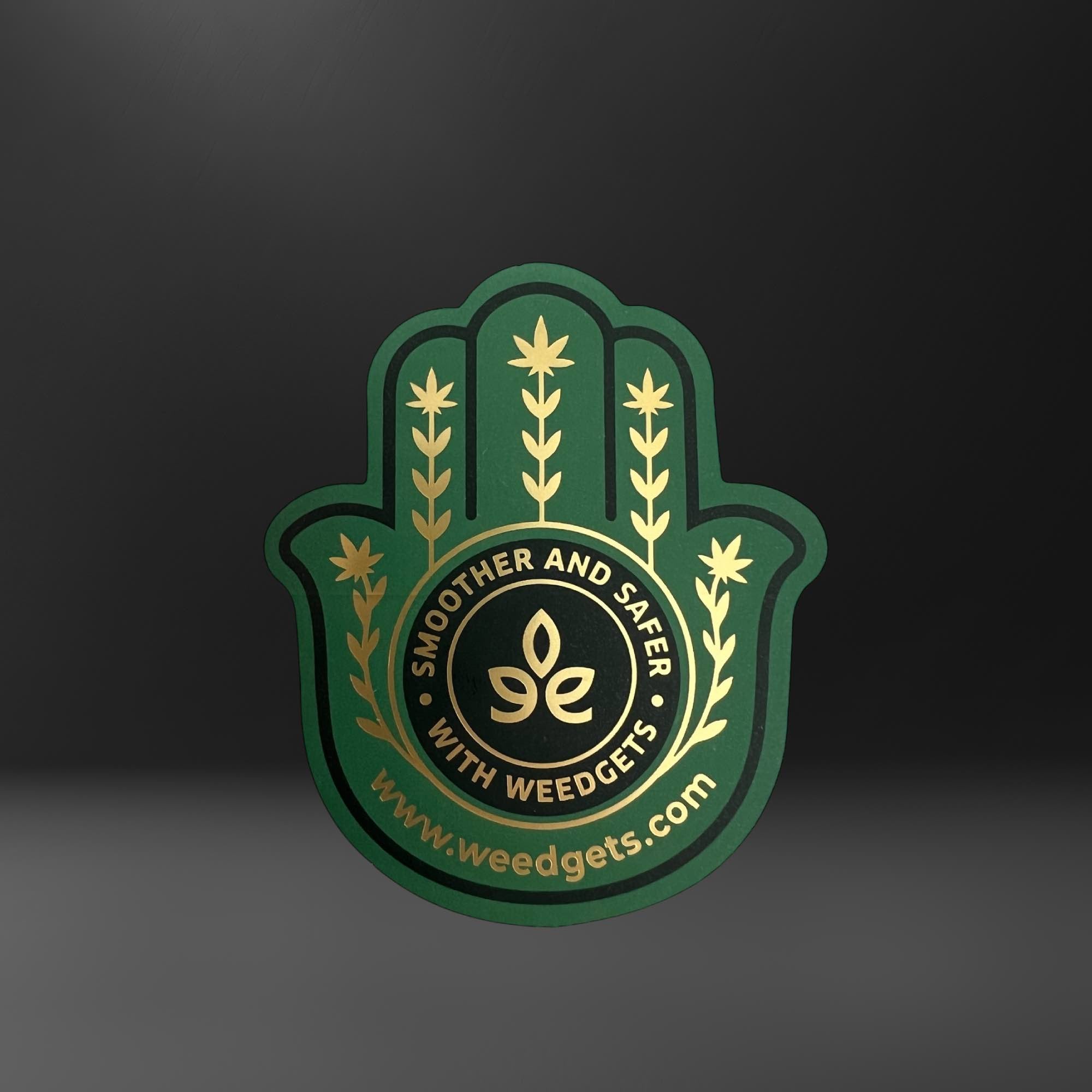 Free Cannabis Sticker - Weedgets Hamsa