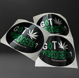 Free Brand Sticker - GOT WEEDGETS?