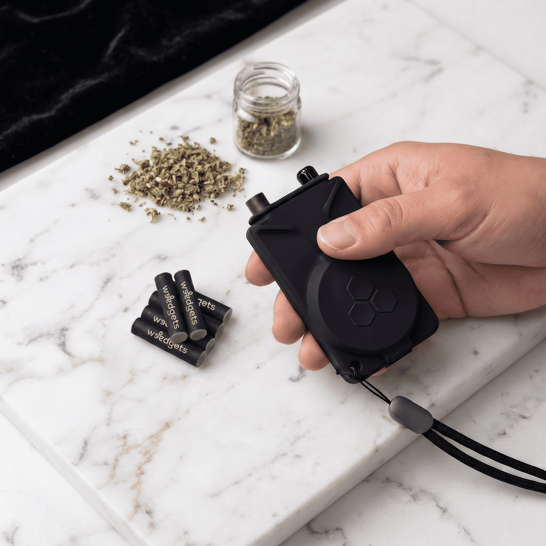 X7 - Smoke Filtering Smell Proof One-Hitter Pipe