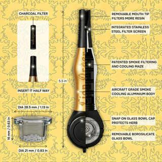 PIPA MAZE-X - COLECCIÓN DE EDICIÓN LIMITADA LION ORDER DE ROHAN MARLEY