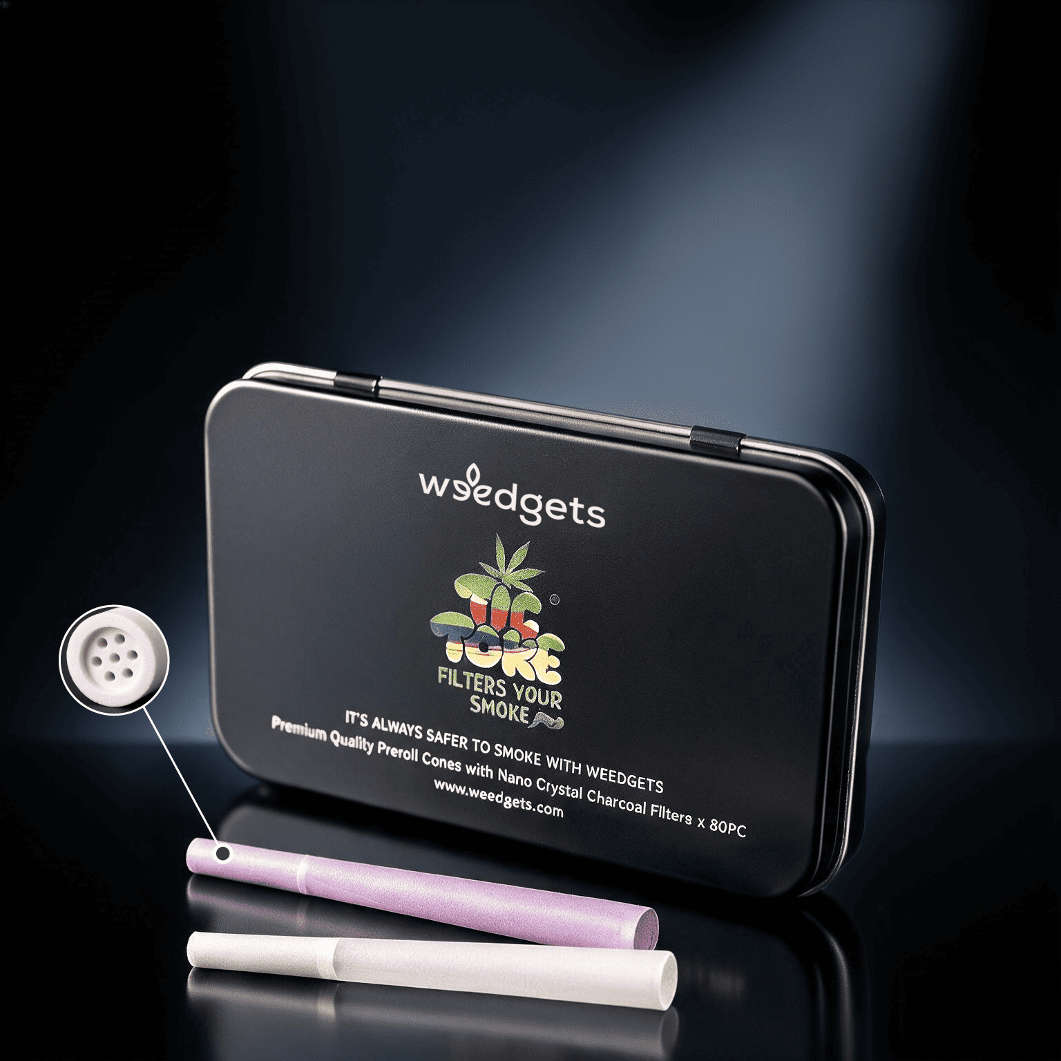 Smoovs - Premium Pre-Roll Cones with Integrated Carbon Filters